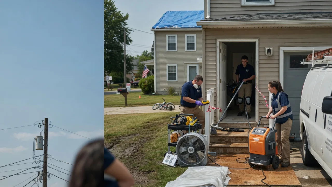Water Damage Repair in Sanford, TX near me